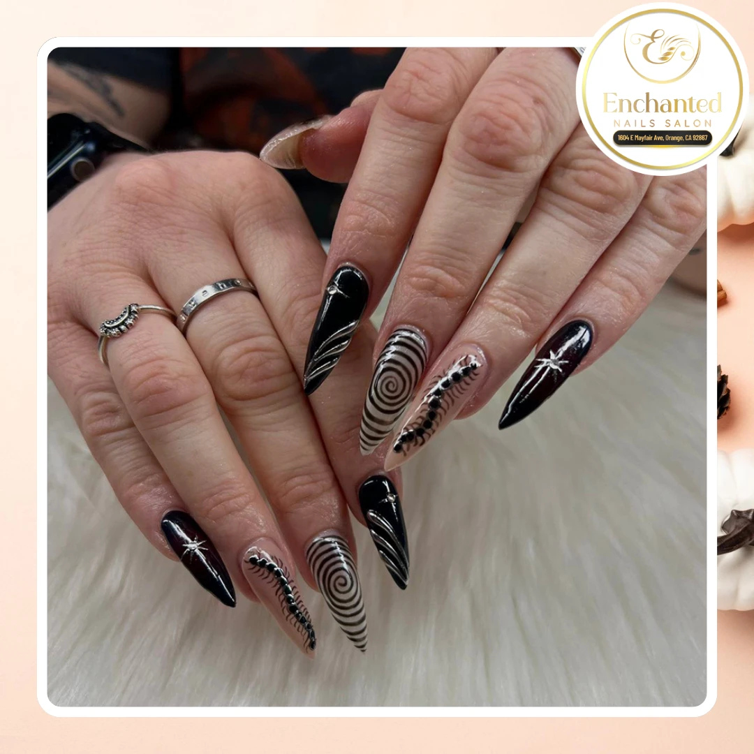 Halloween nail art ideas